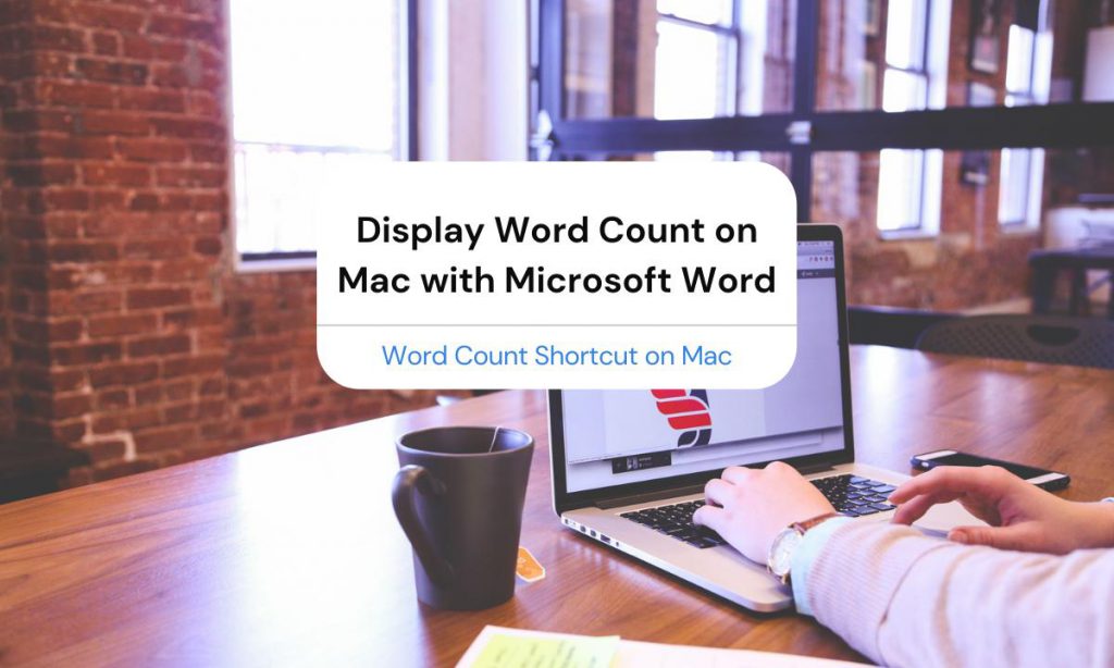 how to do word count on a mac