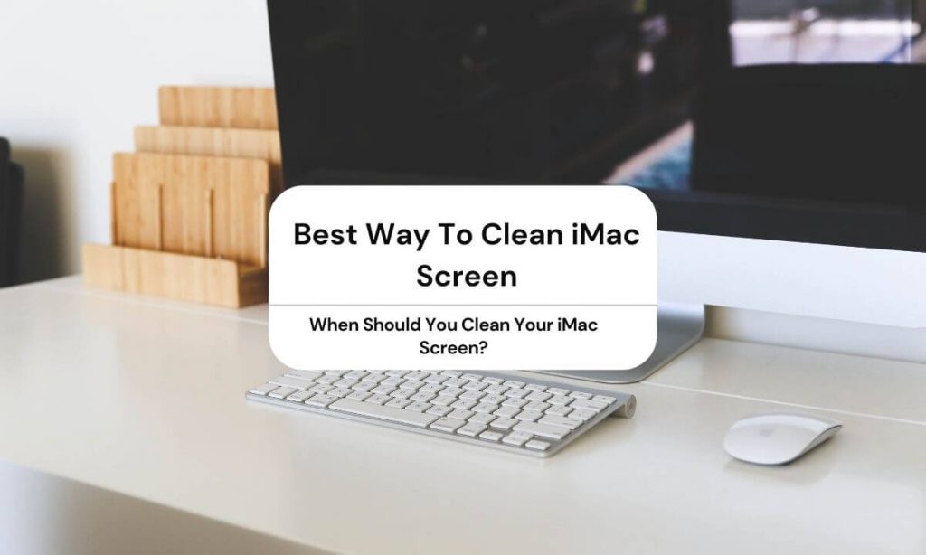 how to clean mac screen