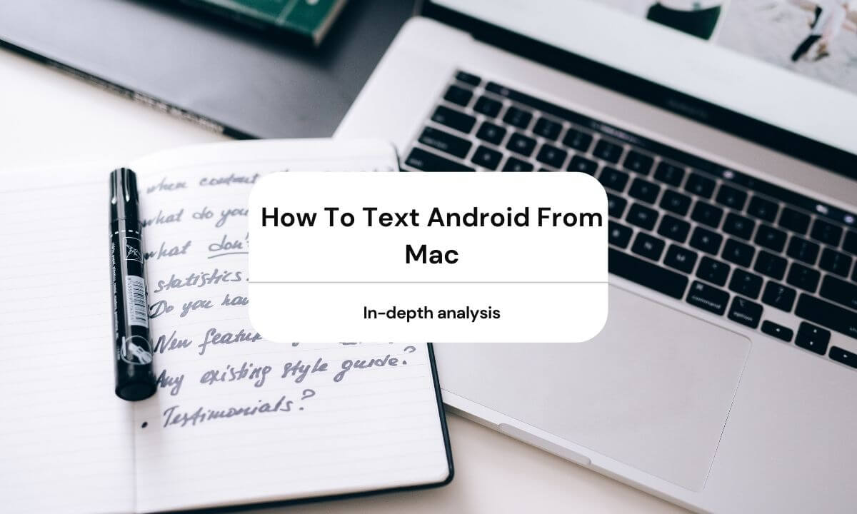 texting on mac with android