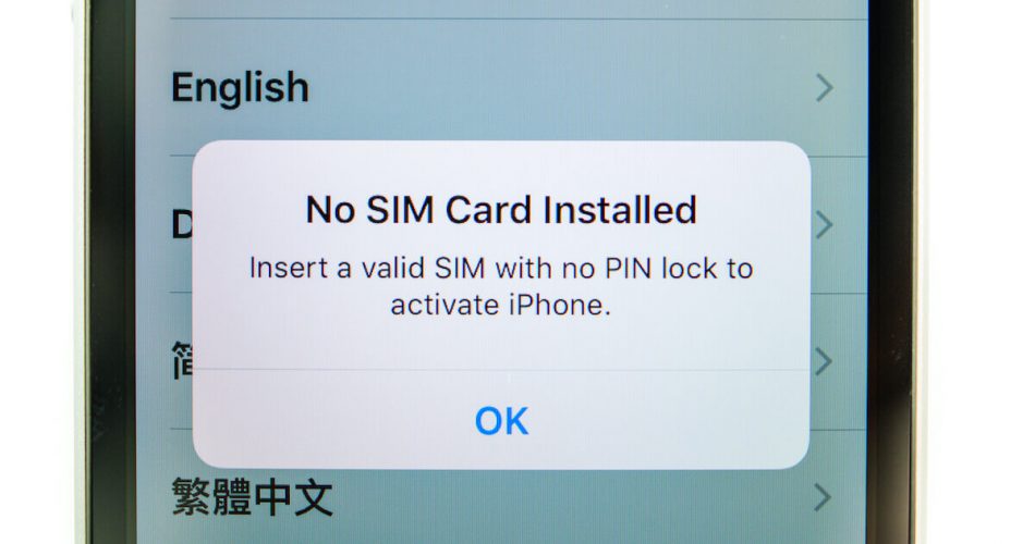 IPhone Says No Sim Card What s The Solution 