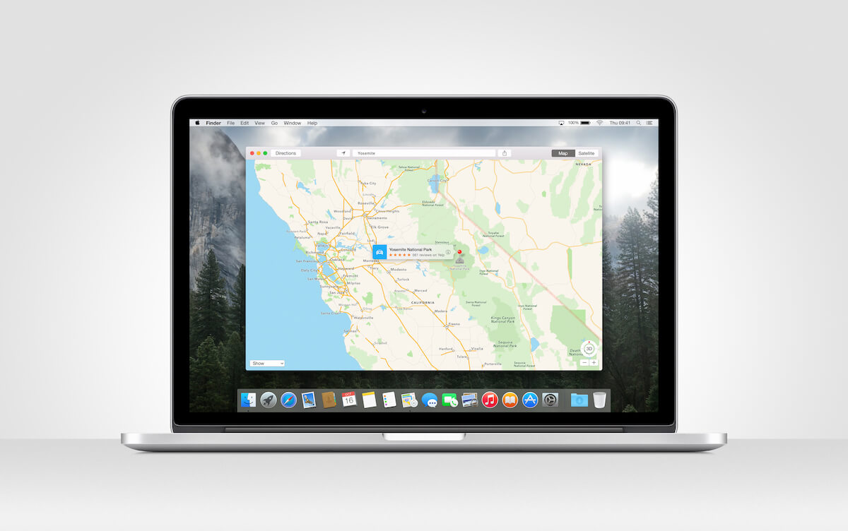 how to share location on macbook